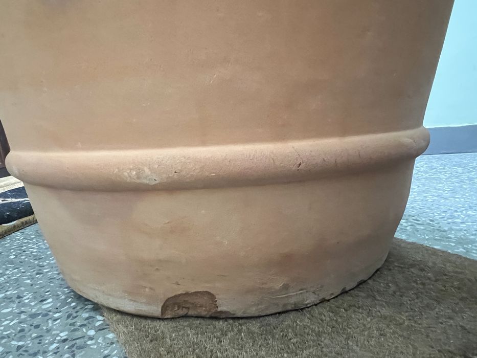 Tuscan Donica ceramiczna nieszkliwiona XXL