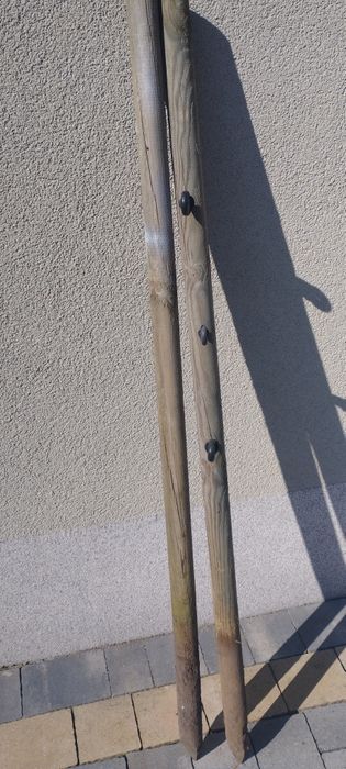 Paliki, palisada impregnowane