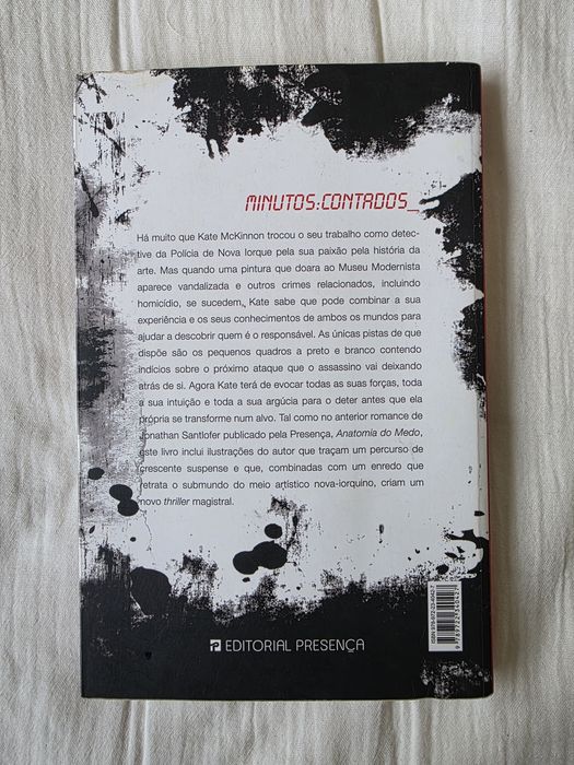 Livro "A Arte de Matar" - Jonathan Santlofer (Thriller / Policial)