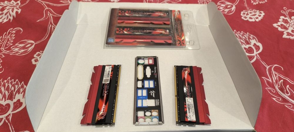 Asrock Z97X Killer + i7 4790k + 32gb 2400MT/s trident X