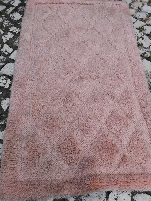 Tapete cor de rosa com 1,67×0,98