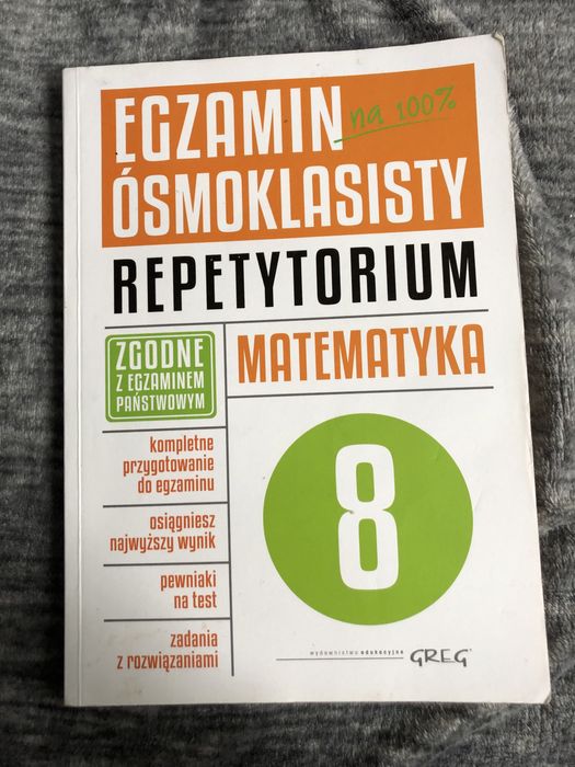 repetytorium do egzaminu 8 klasisty MATEMATYKA