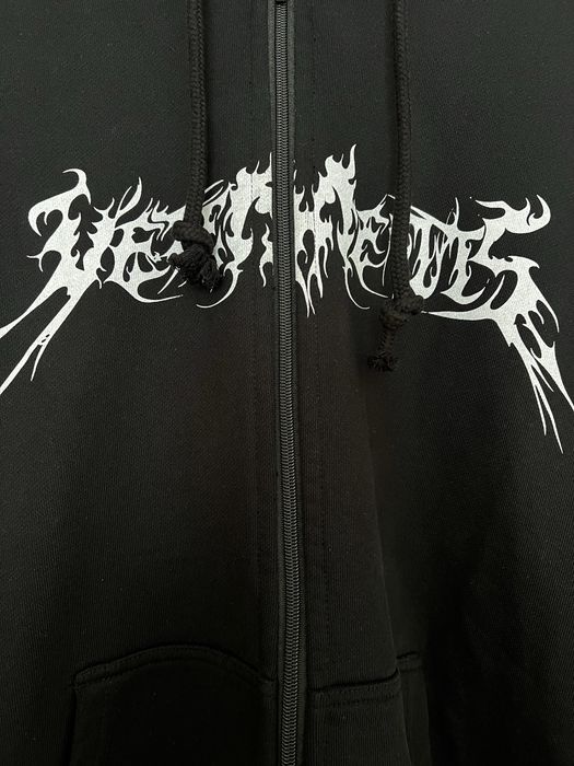 Zip-Hoodie Vetements Total Fucking Darkness: 3 800 грн. - Худи