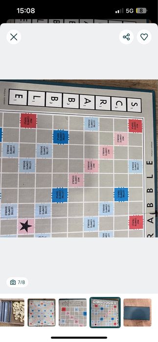 Jogo Scrabble Edition Francaise Jeux Spear Vintage