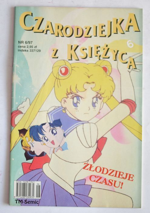 Czarodziejka z księżyca Sailor Moon 6/97 Tm Semic komiks