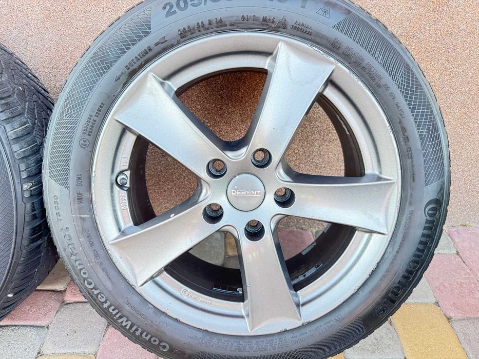 Тітанові діски Dezent-Trez 5*112 R16 Mercedes -Audi-Scoda-VW-Seat