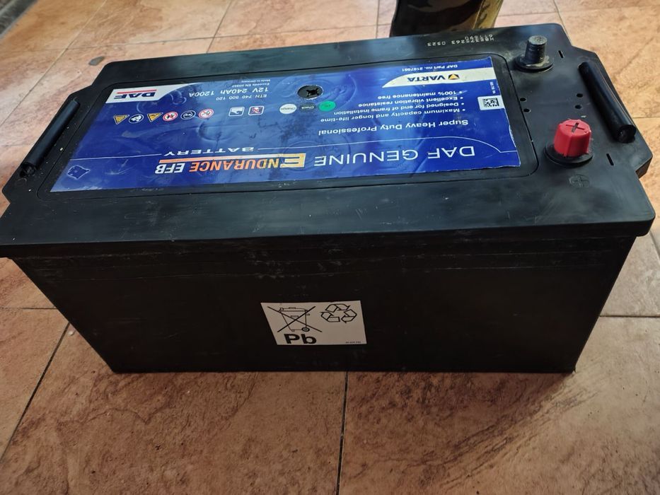 Акумулятор DAF GENUINE 12V 240Ah 1200A