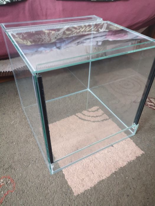 Terrarium szklane 30x30x30