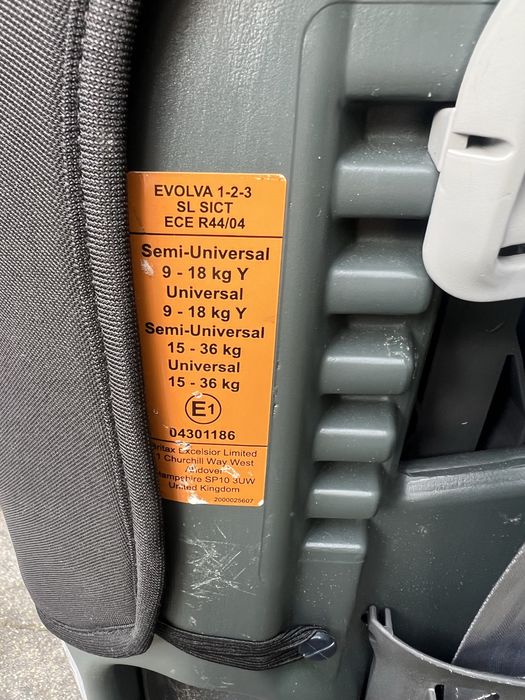 fotelik Britax Romer Evolva 1-2-3 SL Sict