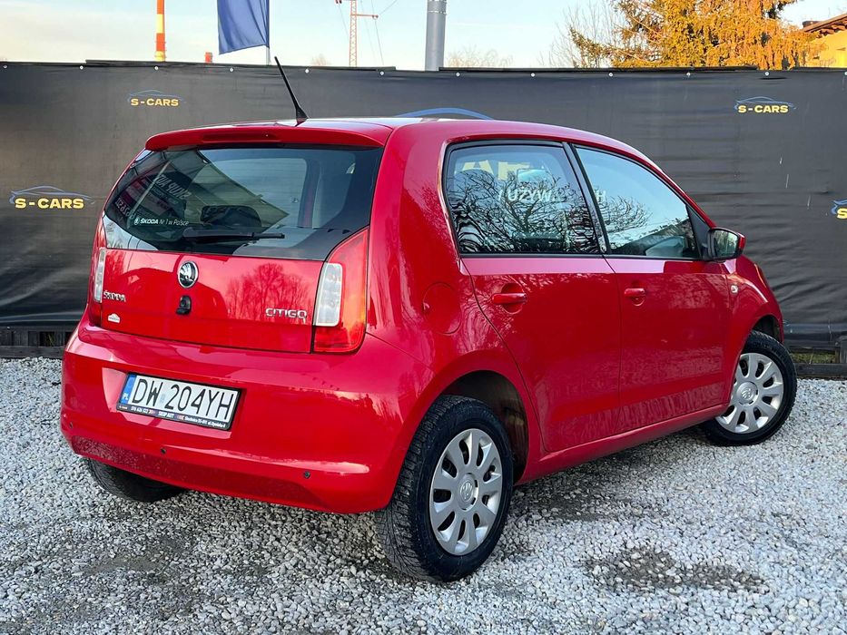 Skoda Citigo 1.0 b • SUPER STAN • MIEJSKIE AUTO • 5 Drzwi • Zamiana
