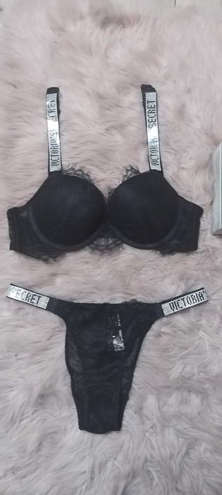 sexi komplet bielizny victoria secret prezent koronka zestae kobiet
