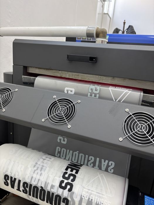 Maquina de dtf com forno hexatech/Runto de 40cm - cabeças epson i3200