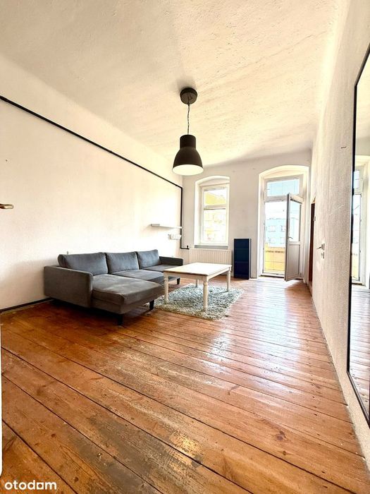 Słoneczne 90,5 m² zieleń | sztukateria i deski | Huby / Wapienna / PKP