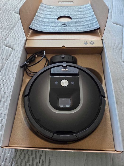 ASPIRADOR iRobot ROOMBA 980 c/Caixa + Filtro Novo + Escova Nova