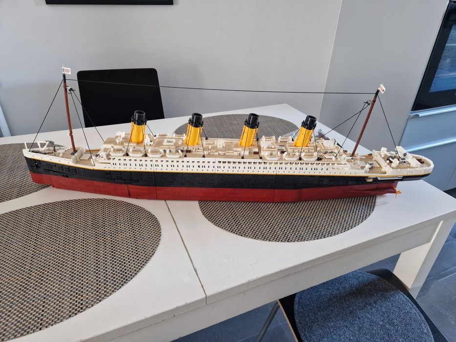 Klocki model Titanic