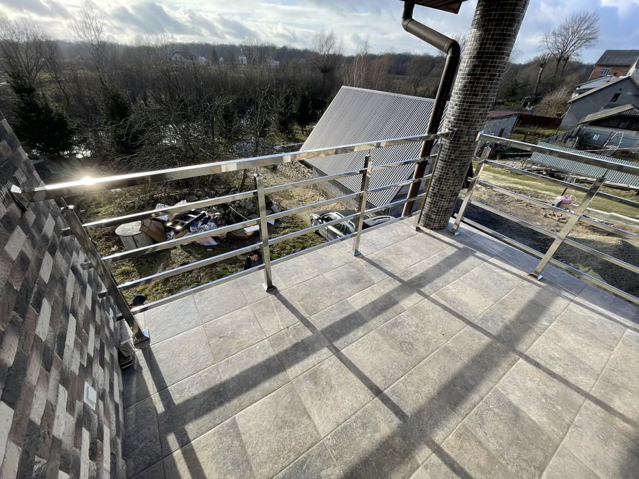 Перила з нержавійки|Виготовлення та монтаж|Якісно та швидко