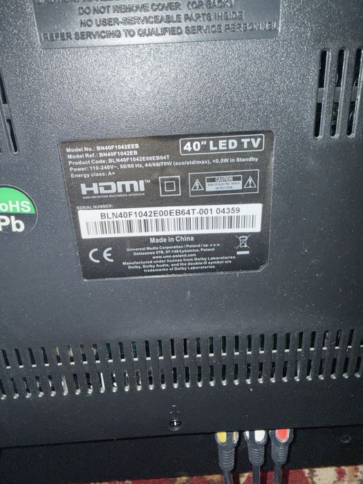 Telewizor Blaupunkt 40 cali.