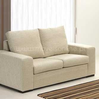 Sofá cama de 2 lugares, cama de gaveta e encosto com 3 posições // Two-seater sofa bed with drawers and a 3-position adjustable backrest.