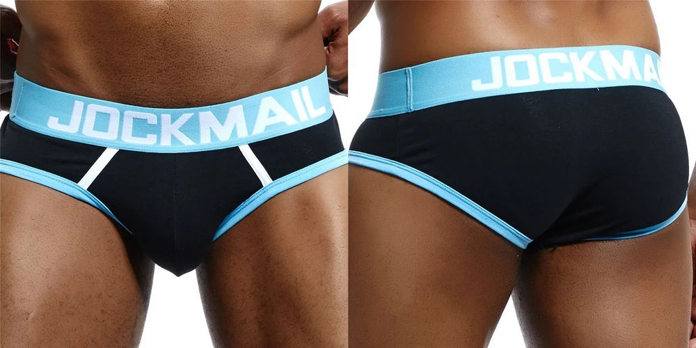 Bawełniane męskie slipy JOCKMAIL - M