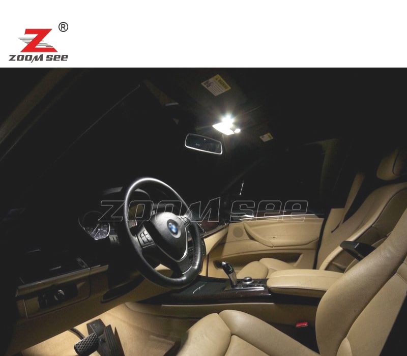 Kit completo de lâmpadas LED interior 21 BMW X6 E71 E72 X6 M 2008 -2014