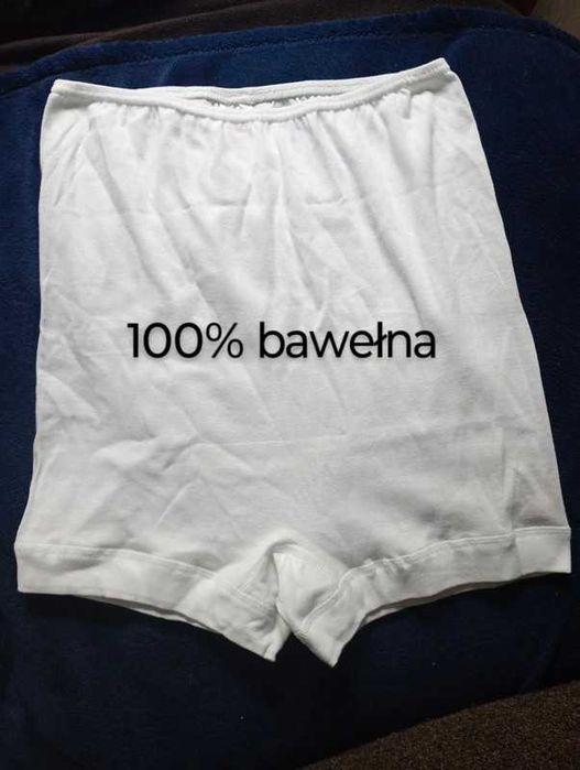 Bielizna modelująca majtki bawełniane z wysokim stanem