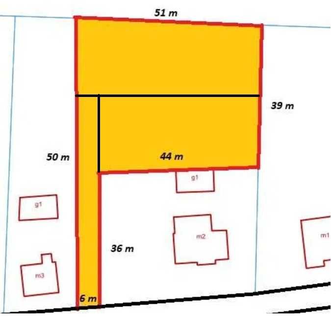 Działka budowlana 2.261 m2 z wydanymi WZ – bez pośredników