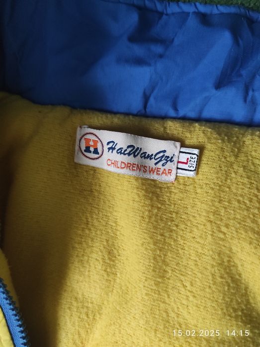 Детский комбинезон на флисе