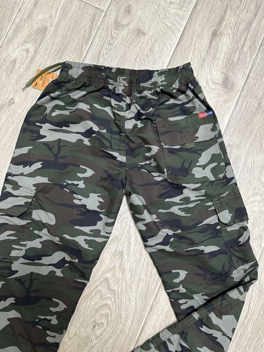 Камуфляжні штани плащовка з кишенями брюки мілітарі 50 52 54 56 58