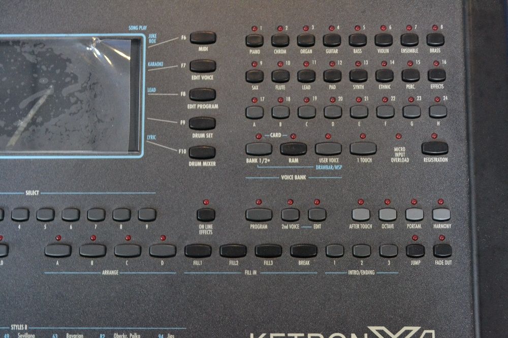 Caixa de ritmos - Módulo ketron X4 Solton64740306595203123