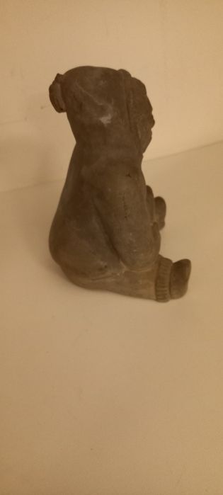 Escultura de esquimó em pedra