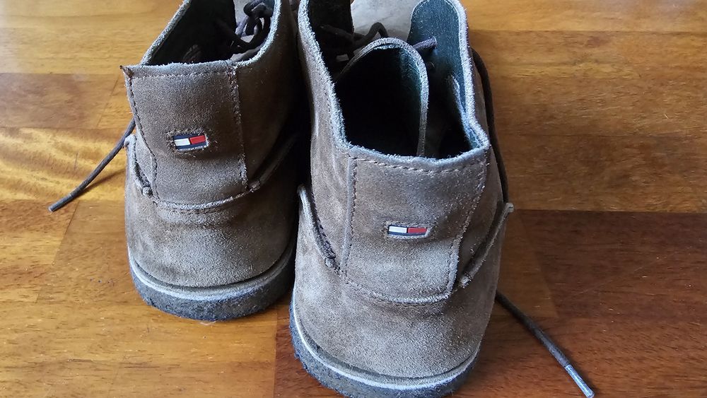 Wysokie skórzane buty Tommy Hilfiger rozm. 43
