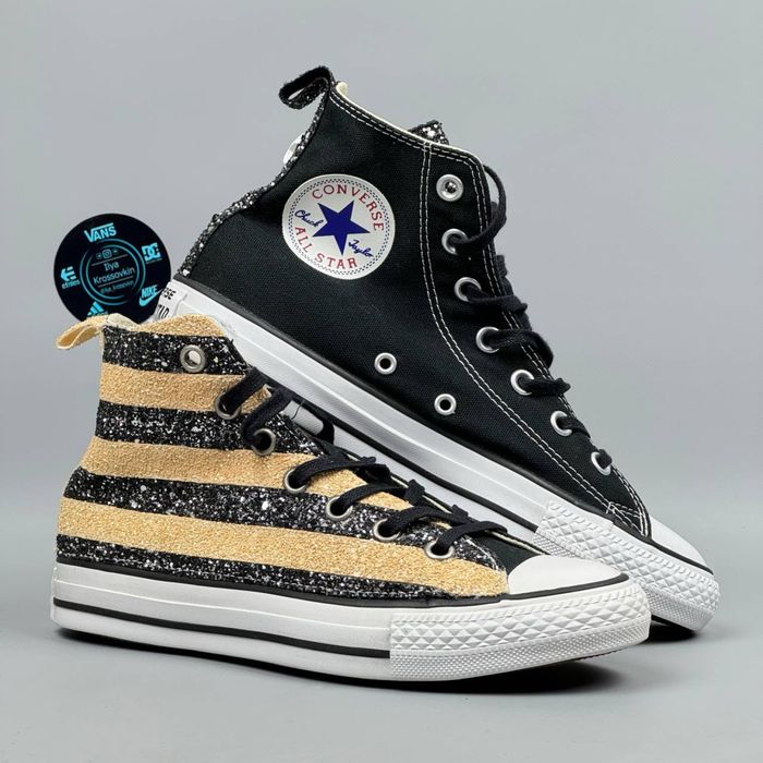 CUSTOM Converse кастомные All Star Chuck Taylor кеди кросівки кеды кроссовки обувь взуття черевики для міста класичні повсякденне універсальні конверс