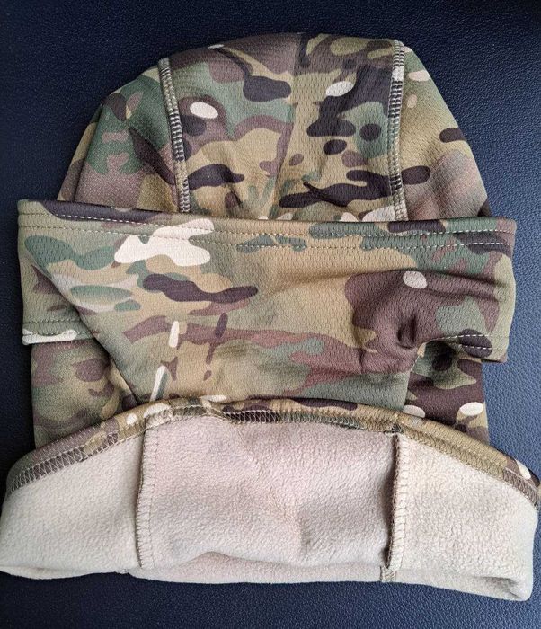 Балаклава тактична зимова мультикам