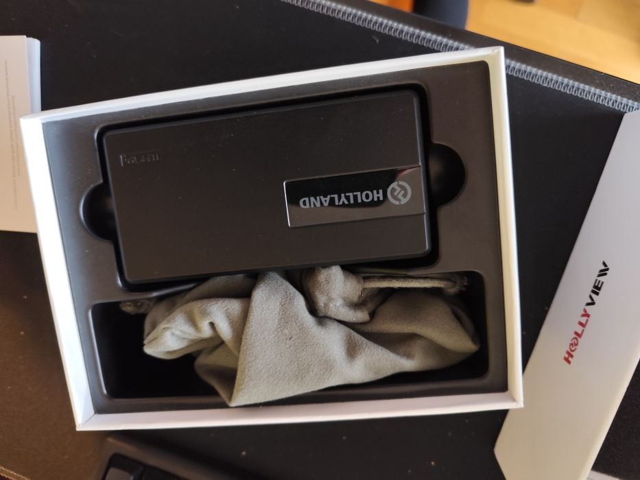 Microfone Lapela Lavalier Hollyland lark 150 duo