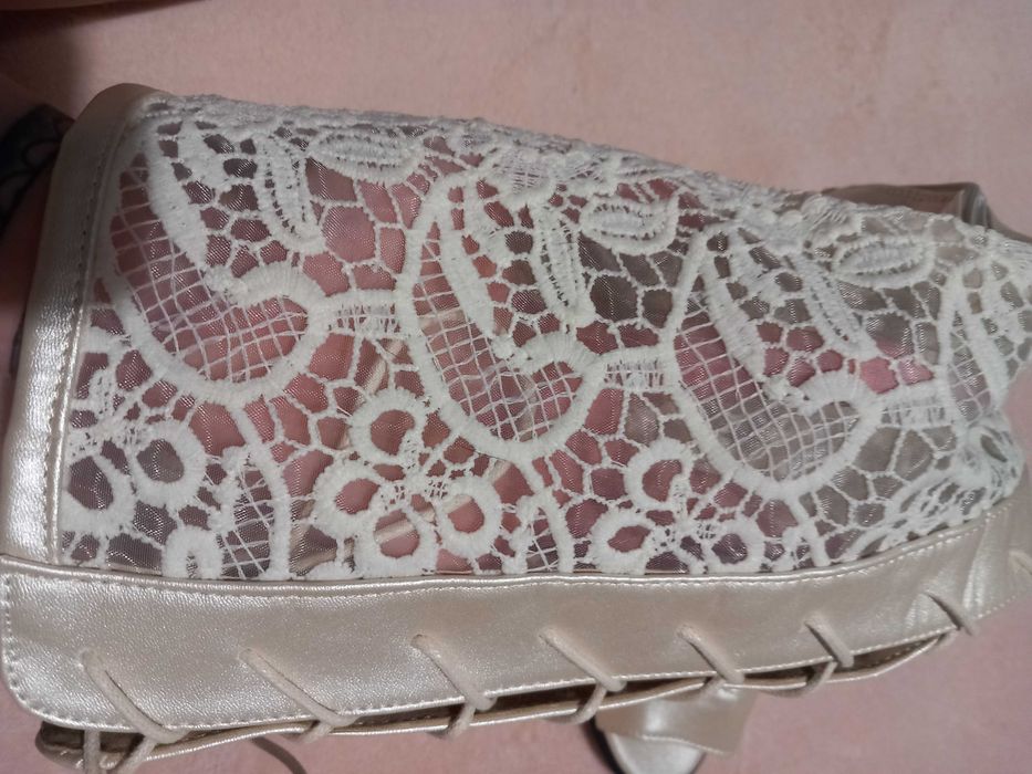 Kozaki koronkowe na zamek ozdobny zamek rozmiar wkładki 26