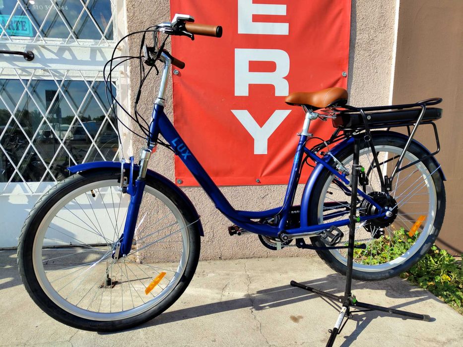 NOWY Rower Elektryczny DOROZHNIK LUX AM Niebieski Roz. 17" *Koła 26*!!