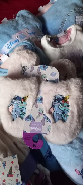 Chinelos de quarto do Stitch disney tamanho 38/39
