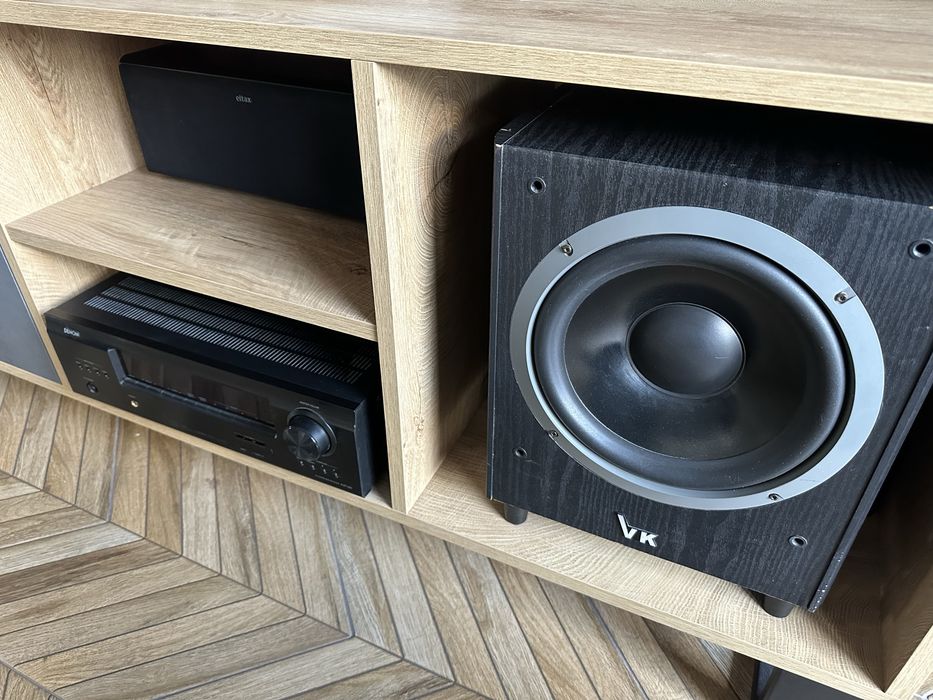 Amplituner Denon AVR-390 glosniki eltax 5.1