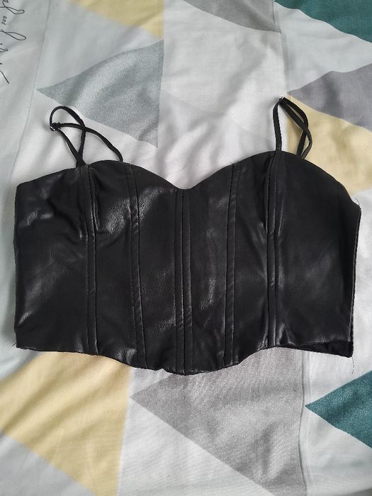 Топ шкіряний ZARA