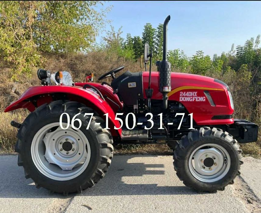 Трактор Dongfeng DF-244 DHX Широкі колеса Привід 4х4 Доставка Донгфенг