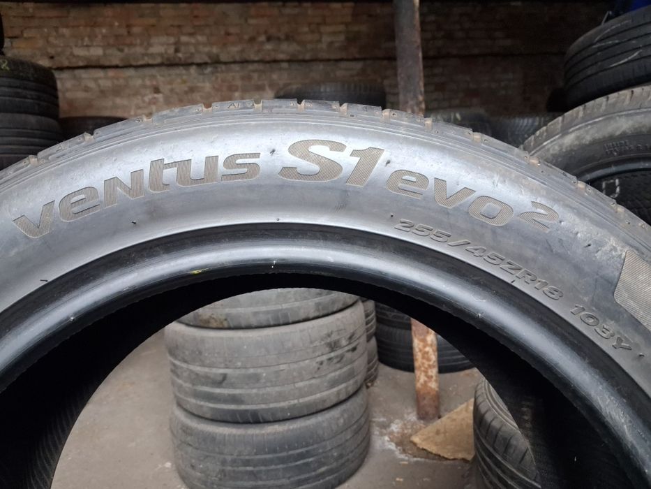 распаровка шины б/у 255/45 R18 Hankook Ventus S1 EVO