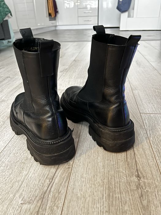 Чоботи челсі шкіряні р.38
