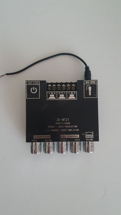 Zestaw głośniki + wzmacniacz