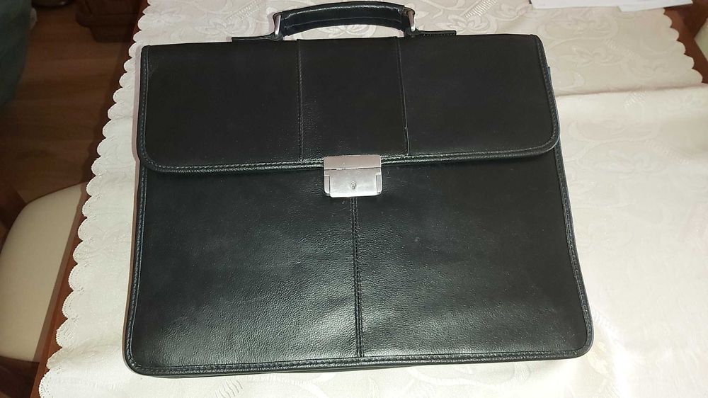 Teczka biznesowa skórzana