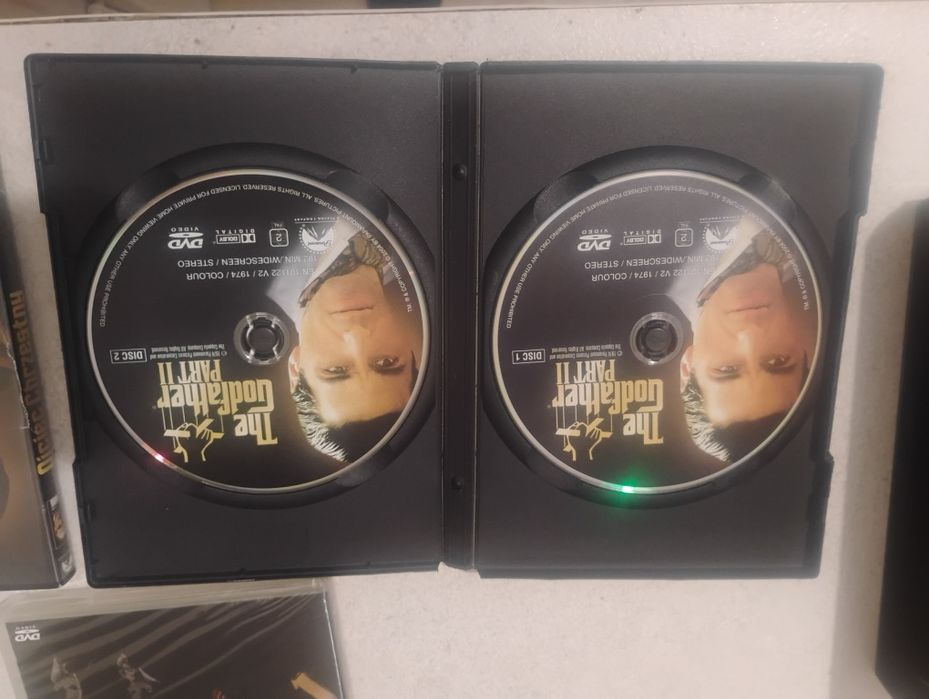 Kolekcja płyt dvd Ojciec Chrzestny