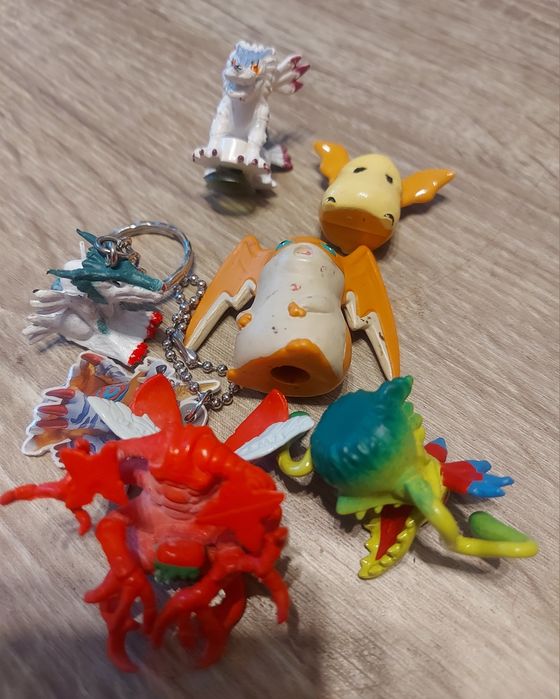 Digimony - zestaw figurki breloczki