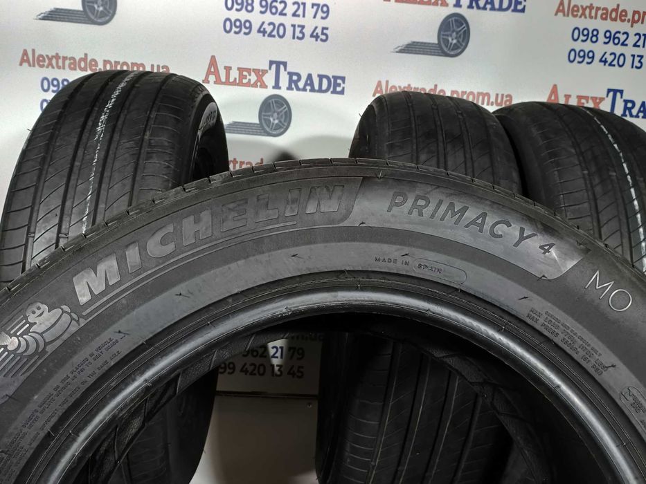 4 шт. 215/65 R17 Michelin Primacy 4 літні шини вживані