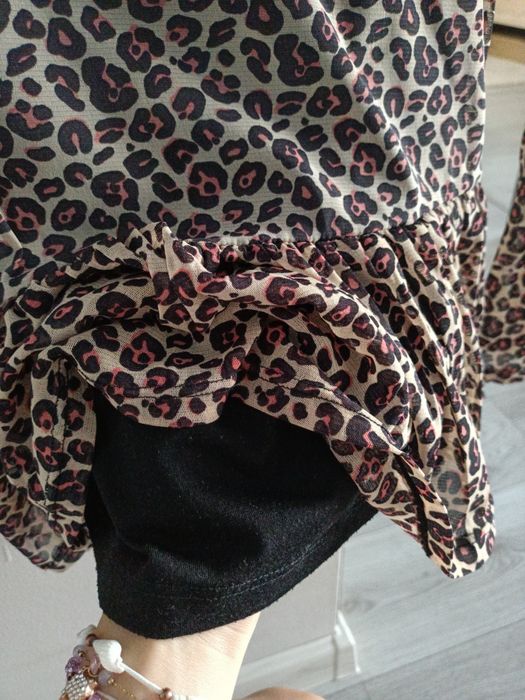 Bluzka w panterkę XS