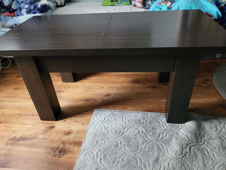 Ławostól w kolorze czekoladowym polska marka Tomaco