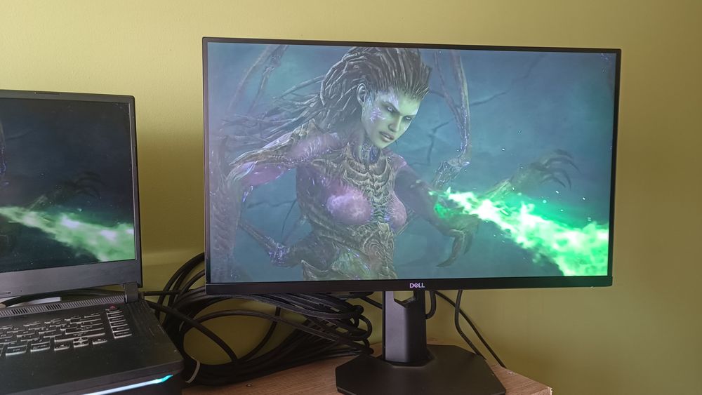 Monitor gamingowy Dell S2721DGF - 1440p NanoIPS, 144hz 1ms G-Sync 27"